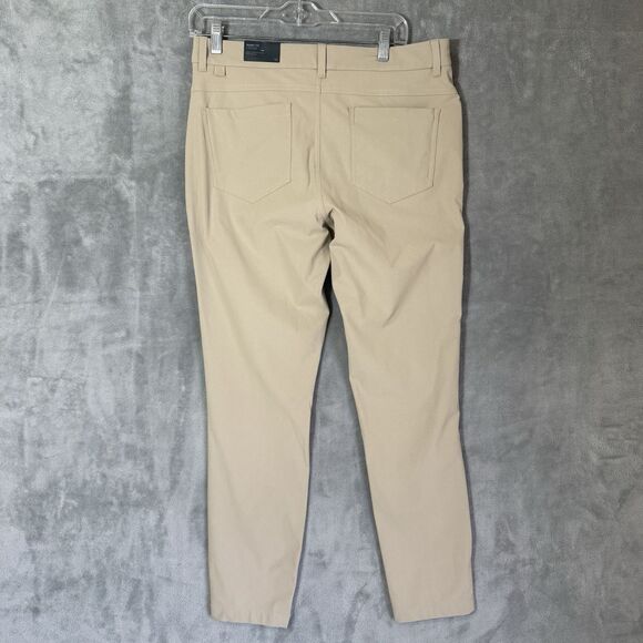 NWT VRST Pants 32x32 (32x29.5) Beige Skinny  Commuter Preppy Performance Flex - Picture 2 of 11